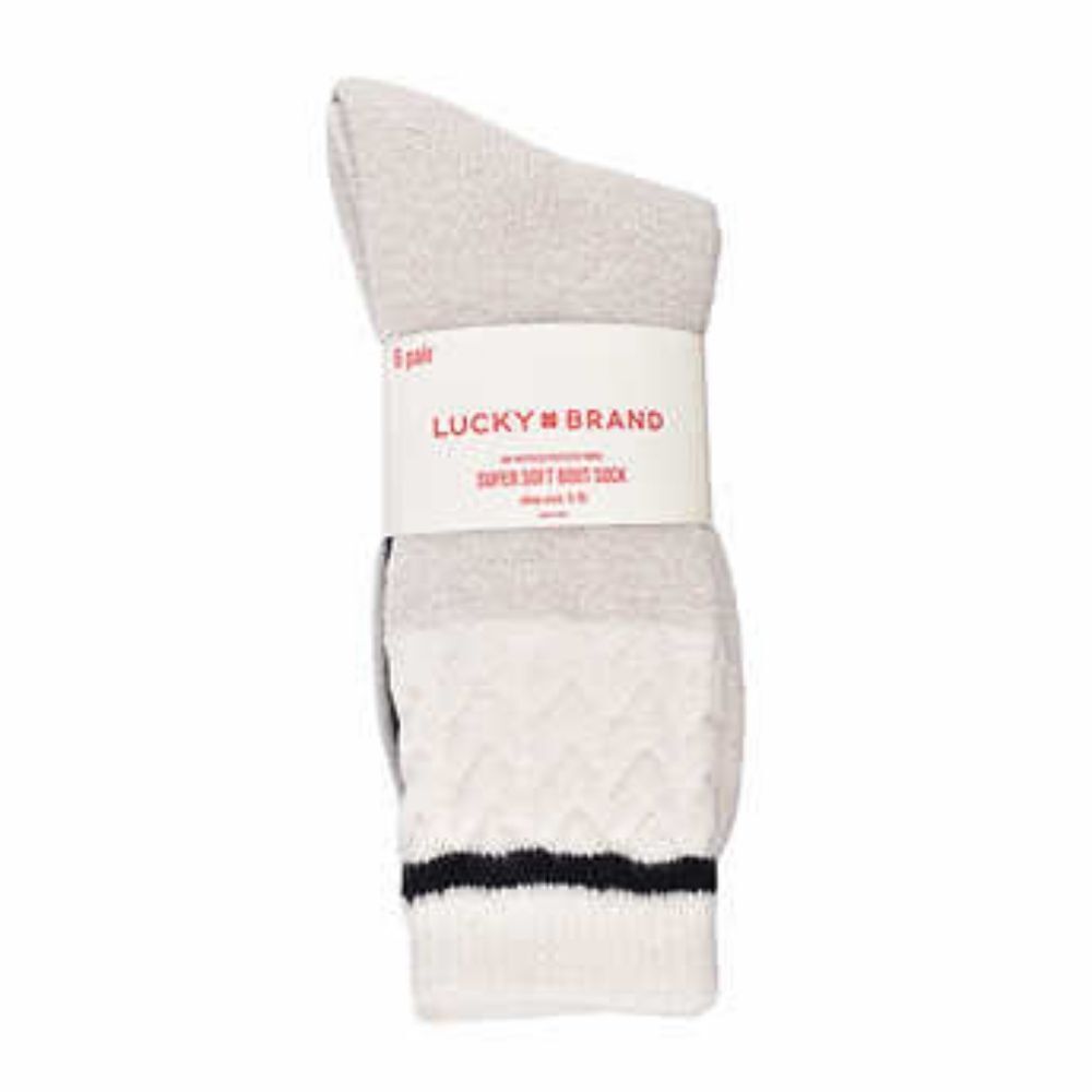 Lucky Brand Ladies' Boot Sock, 6-pair